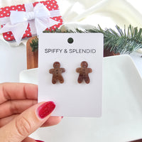 Gingerbread Studs - Brown Shimmer