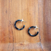 Cam Mini Hoops - Black