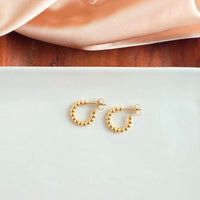 Luxe Bridget Hoops - Gold