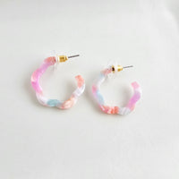 Posey Mini Hoops - Afterglow