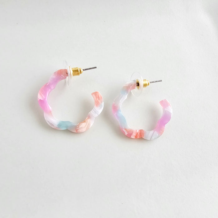 Posey Mini Hoops - Afterglow