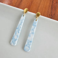 Blair Earrings - Saltwater Blue