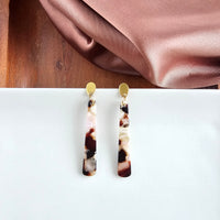 Blair Earrings - Chai Tea