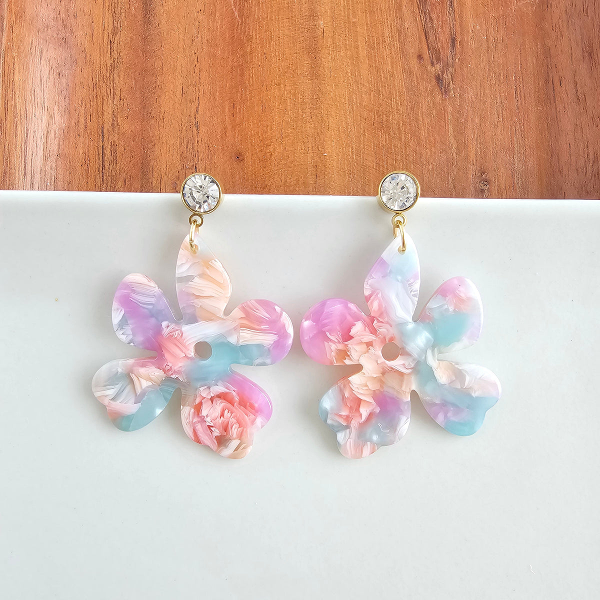 Petunia Earrings - Afterglow