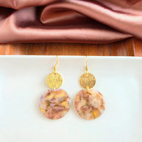 Zoey Mini Earrings - Shimmering Taupe