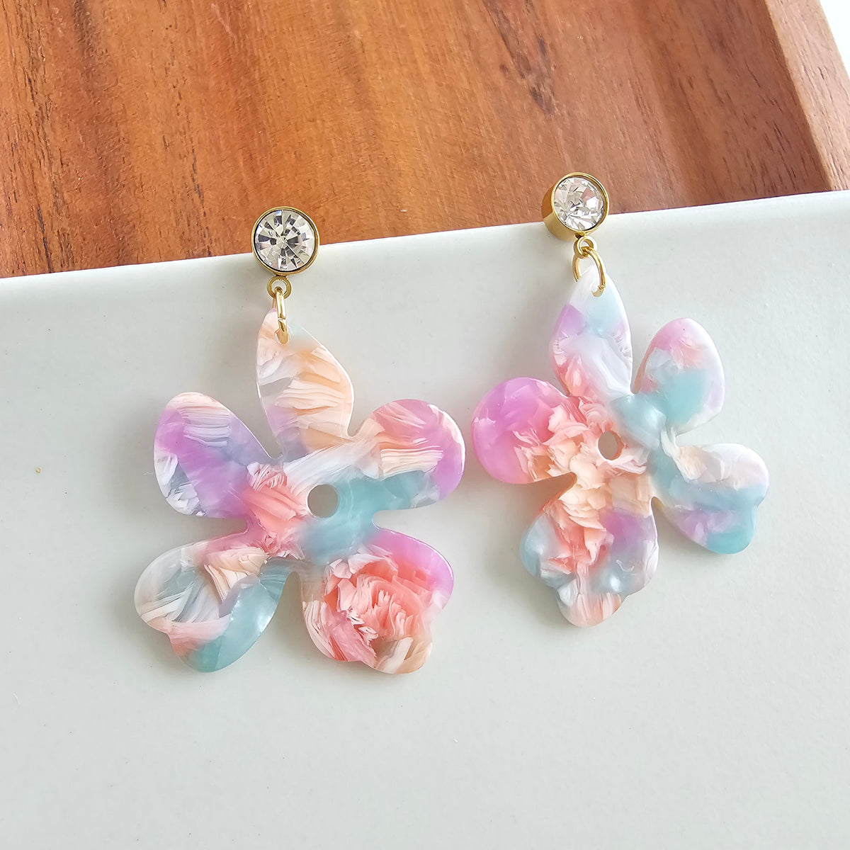 Petunia Earrings - Afterglow