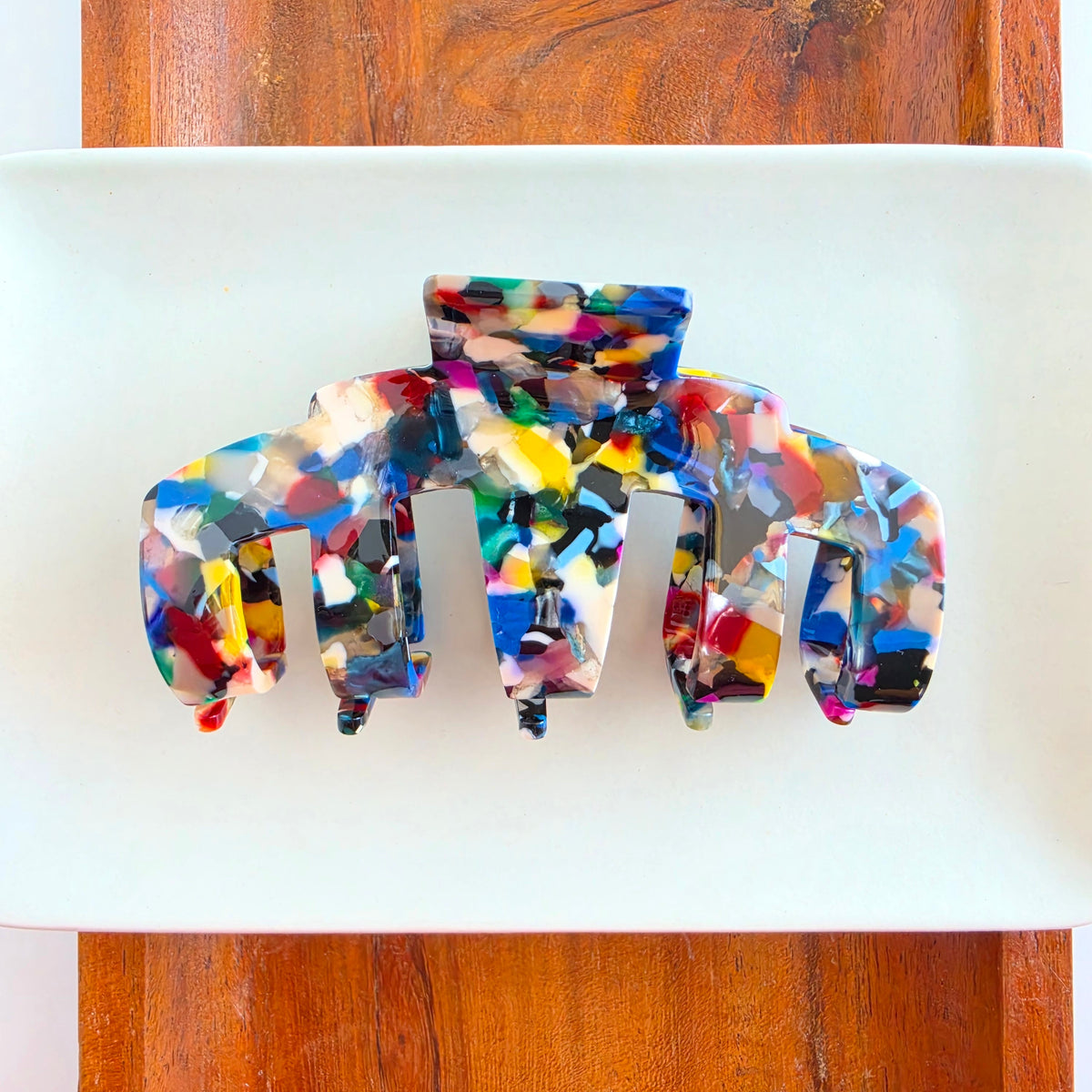 Catherine Hair Claw - Moody Mosaic