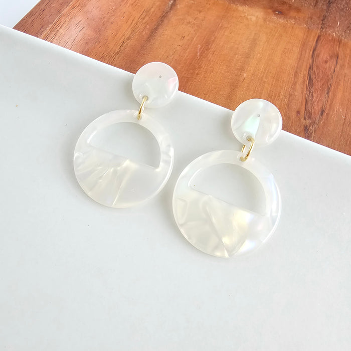 Lettie Earrings - Opalite