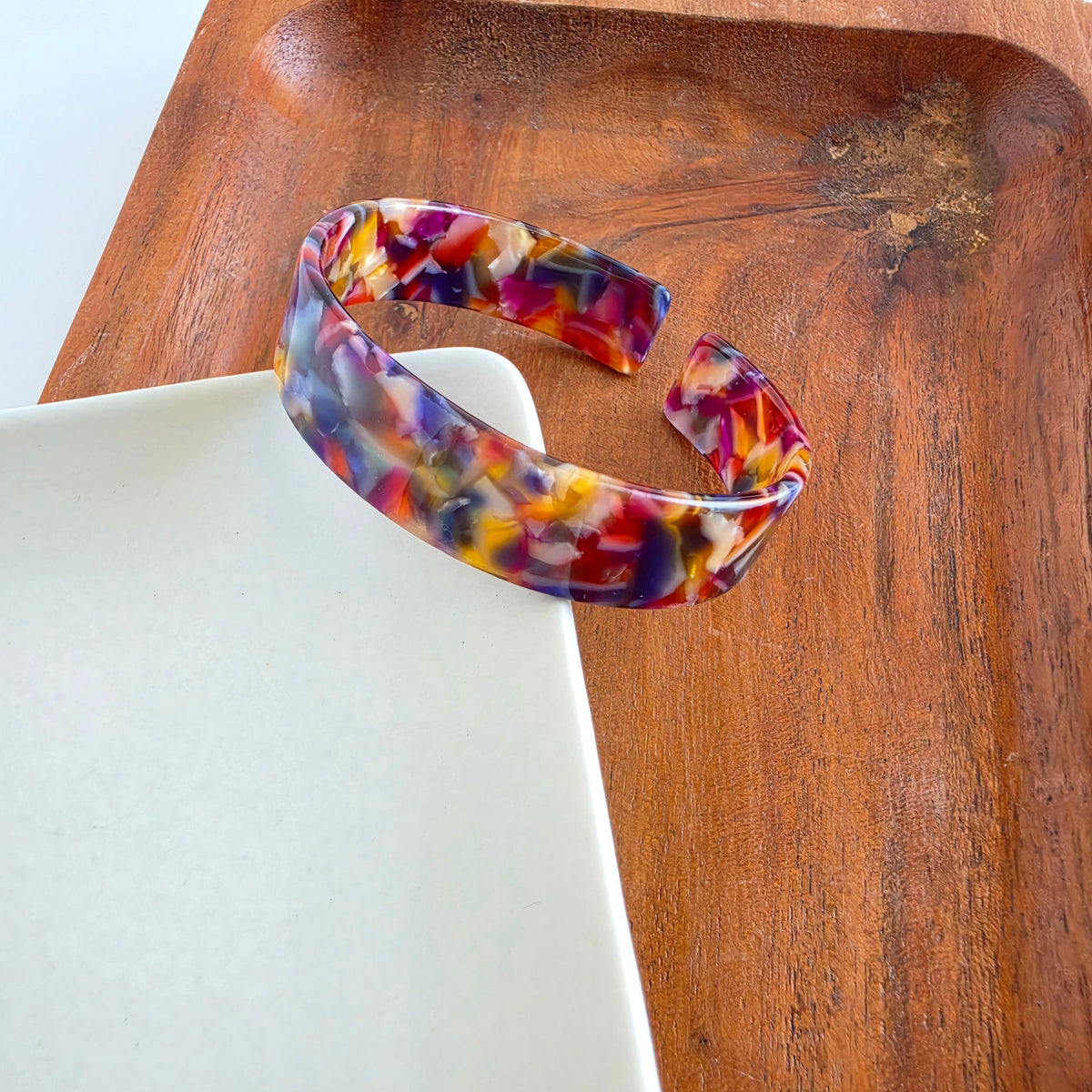 Brynn Bracelet - Jewel Stained Glass - Standard