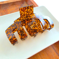 Catherine Hair Claw - Amber Dot