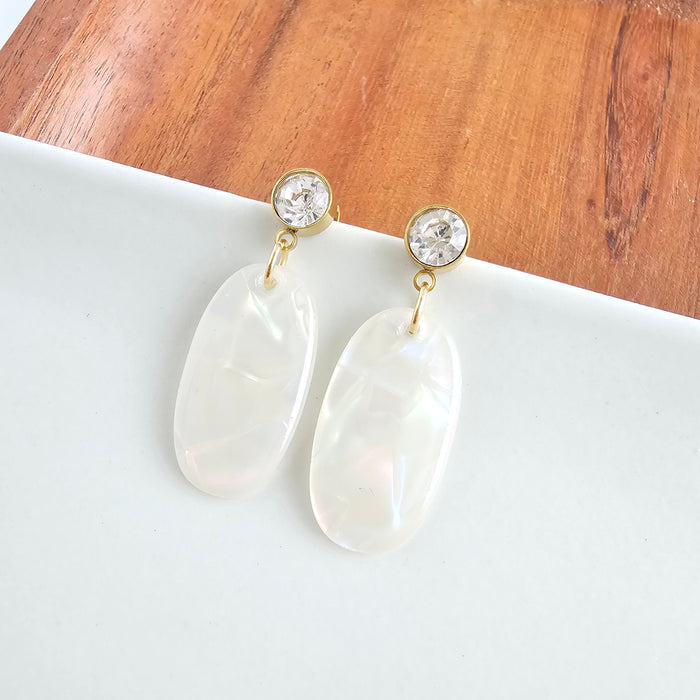 Lucy Earrings - Opalite