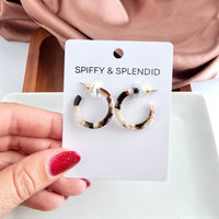 Cam Mini Hoops -  Chai Tea