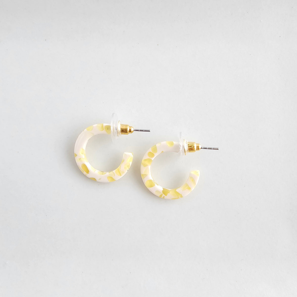 Micro Cam Mini Hoops - Buttercream Dot