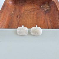 Pumpkin Patch Studs - Cream