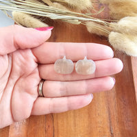 Pumpkin Patch Studs - Cashmere