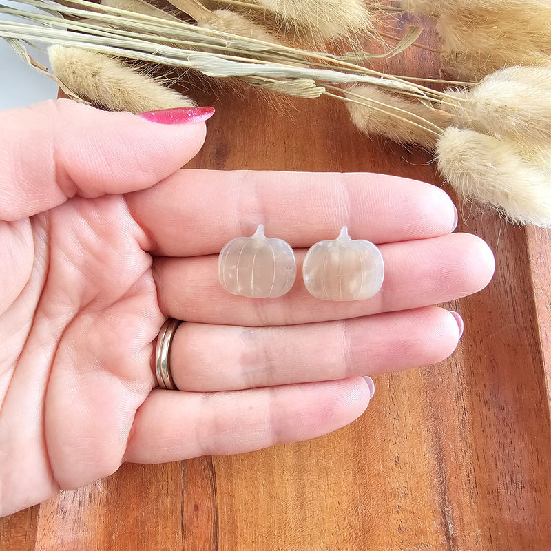 Pumpkin Patch Studs - Cashmere