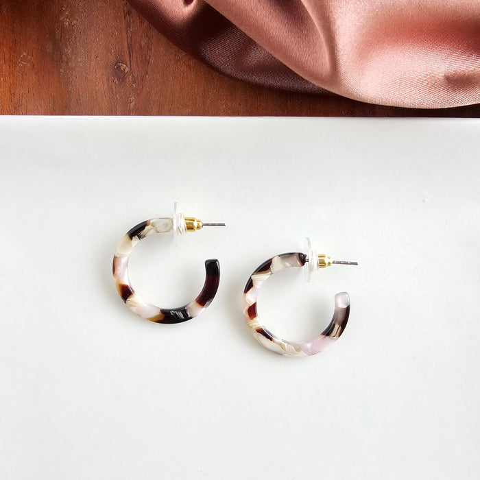 Cam Mini Hoops -  Chai Tea