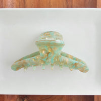 Callie Hair Claw - Champagne Mint