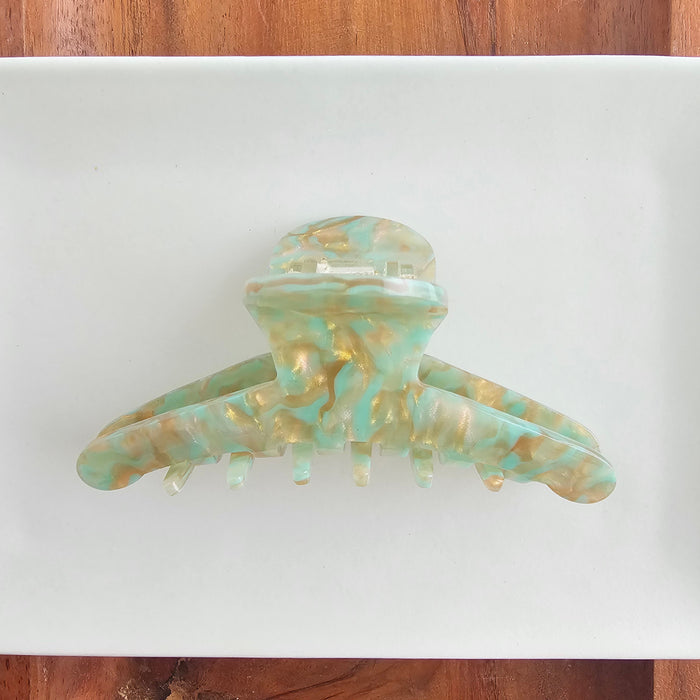Callie Hair Claw - Champagne Mint