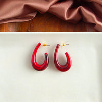 Julie Hoops - Crimson Red