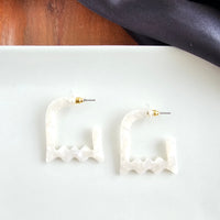 Ghost Hoops - Cream