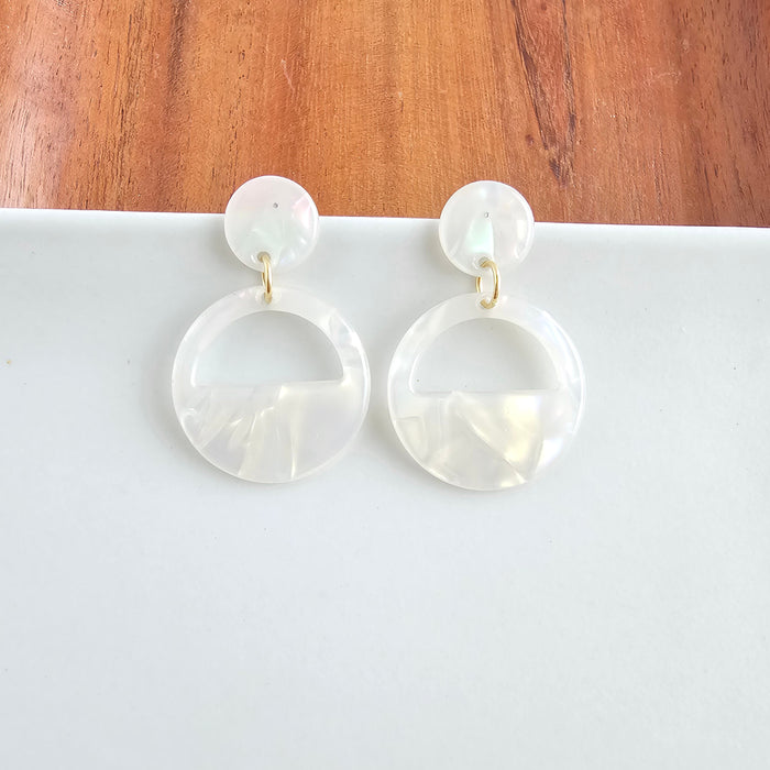 Lettie Earrings - Opalite