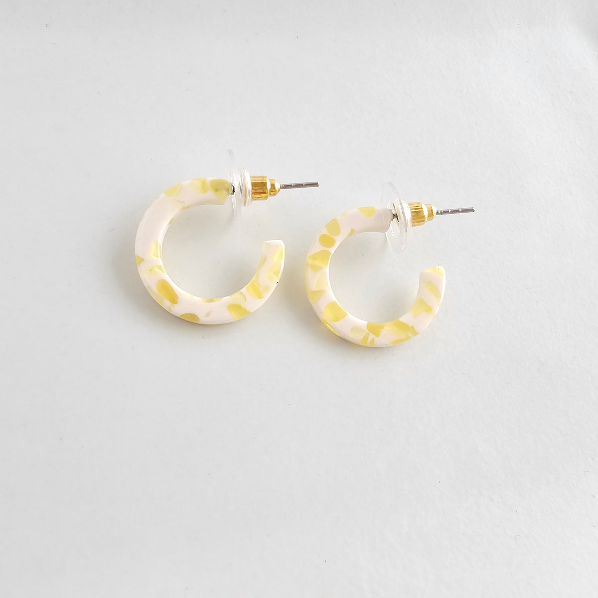 Micro Cam Mini Hoops - Buttercream Dot