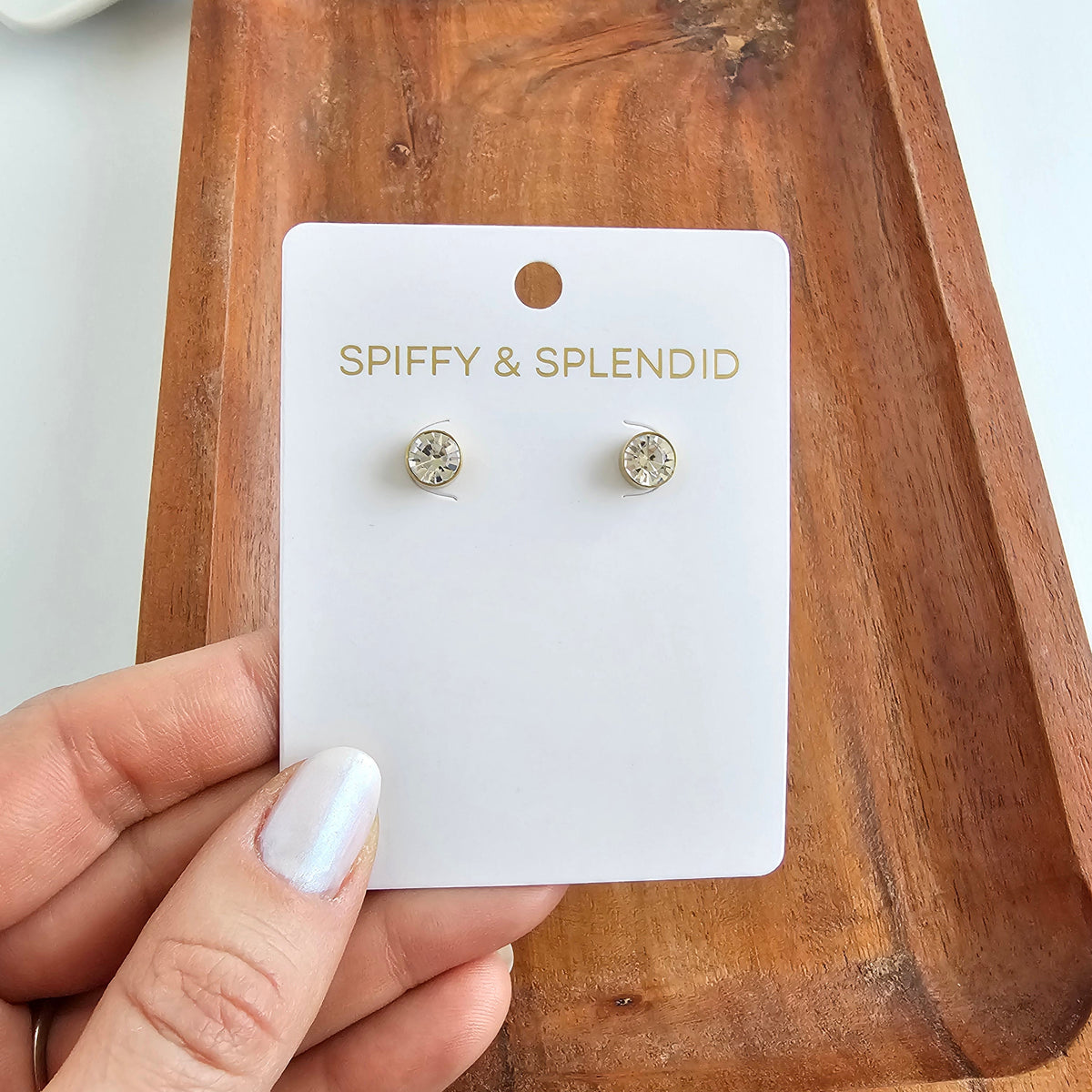 Luxe Kya Studs - Gold