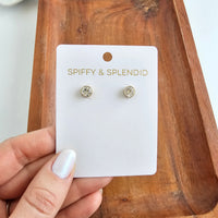 Luxe Kya Studs - Gold