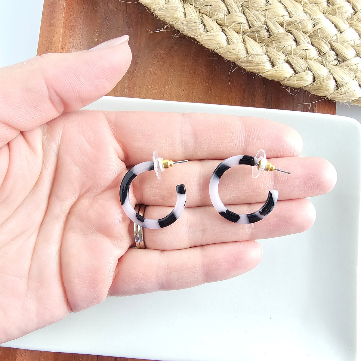 Cam Mini Hoops - Snow Tortoise