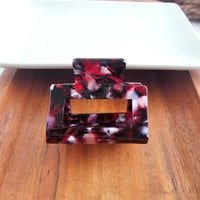 Carly Hair Claw - Burgundy