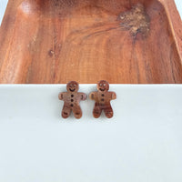 Gingerbread Studs - Brown Shimmer