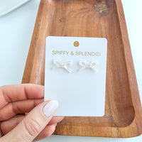 Bowie Studs - Opalite