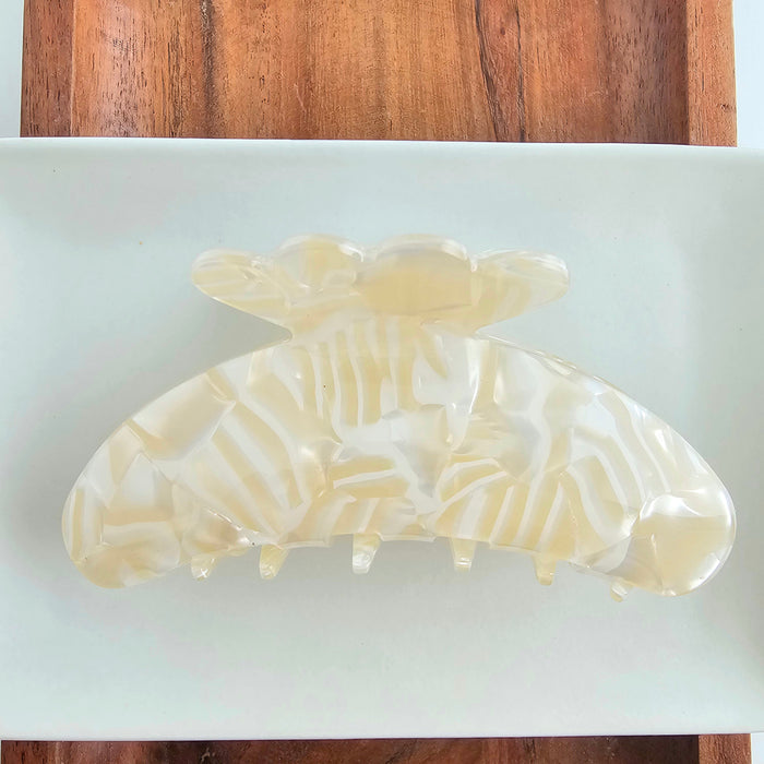 Brielle Hair Claw - Ivory