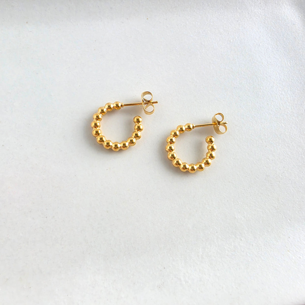 Luxe Bridget Hoops - Gold