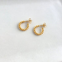 Luxe Bridget Hoops - Gold