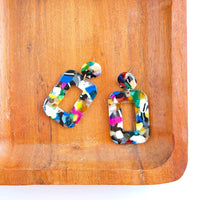 Margot Earrings - Moody Mosaic