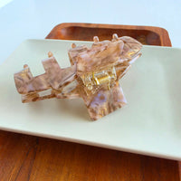 Catherine Hair Claw - Shimmering Taupe