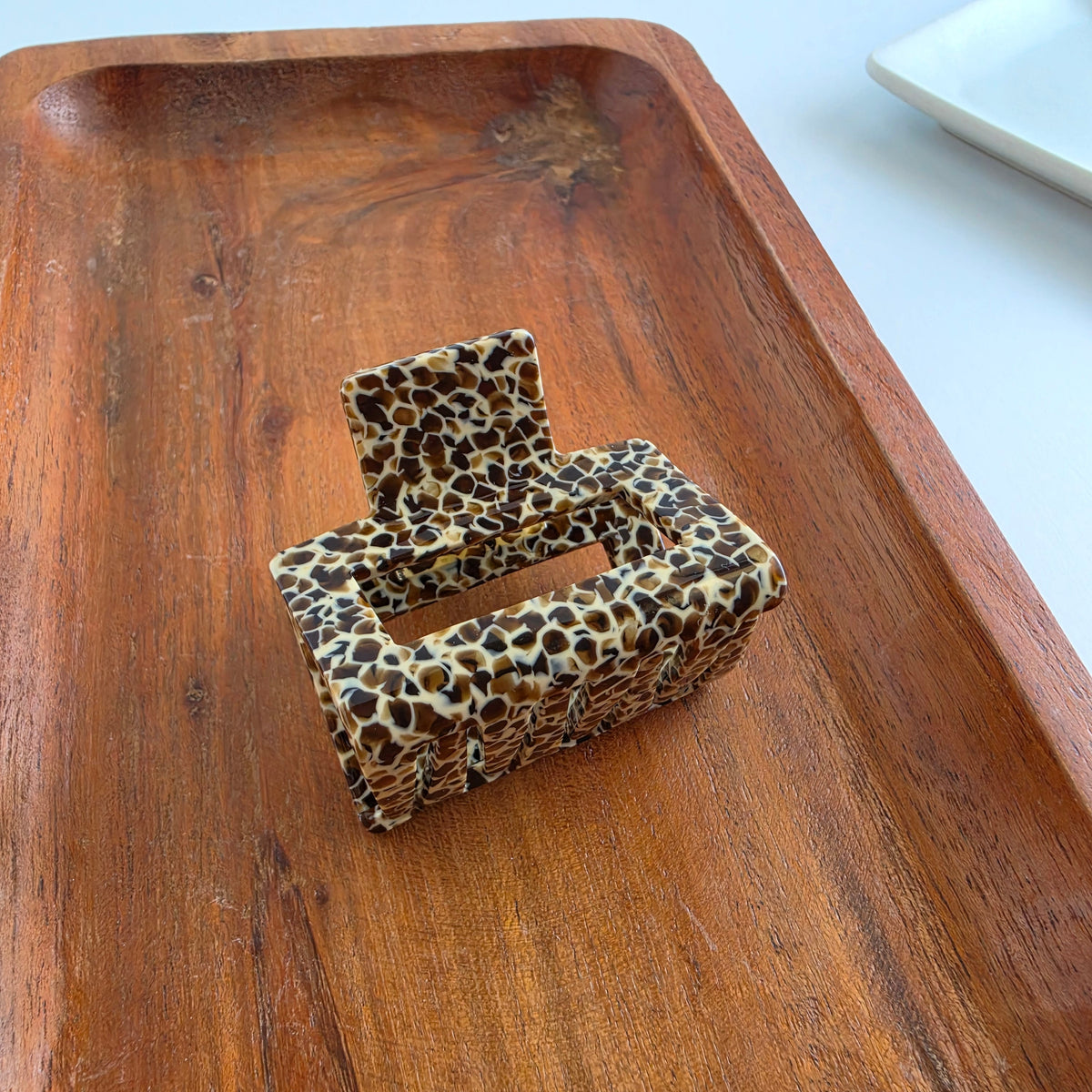 Carly Hair Claw - Giraffe