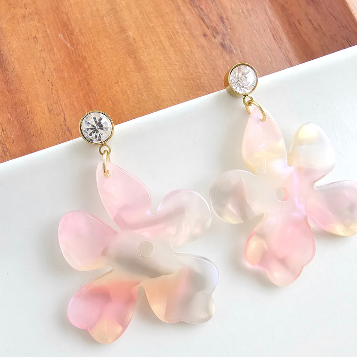 Petunia Earrings - Spring Spritz