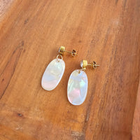 Lucy Earrings - Opalite