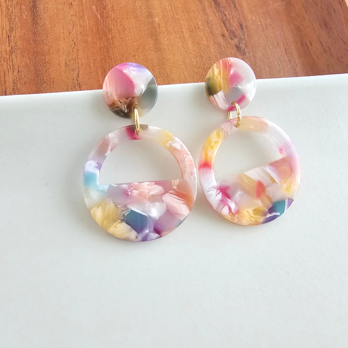 Lettie Earrings - Mosaic