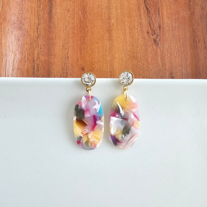 Lucy Earrings - Mosaic