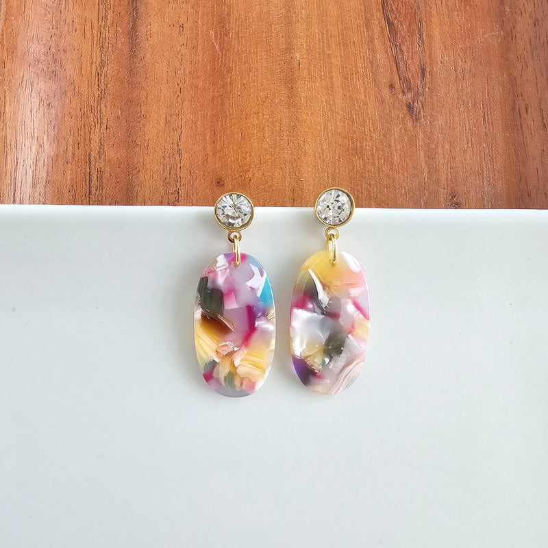 Lucy Earrings - Mosaic