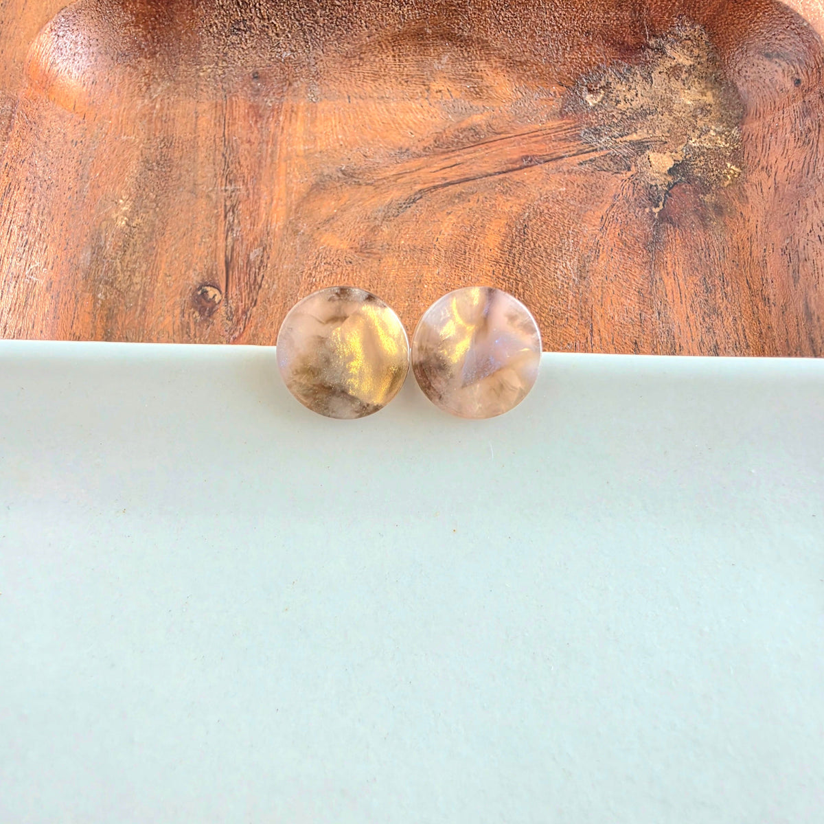 Sophie Studs - Shimmering Taupe