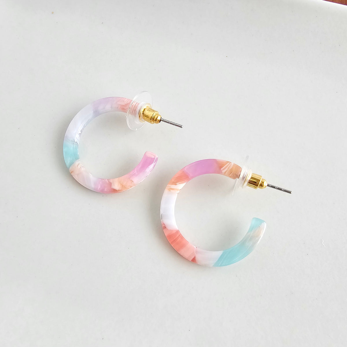 Cam Mini Hoops - Afterglow