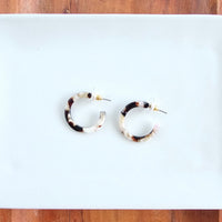 Cam Mini Hoops -  Chai Tea