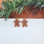 Gingerbread Man Studs