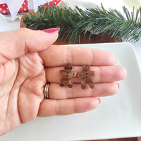 Gingerbread Studs - Brown Shimmer