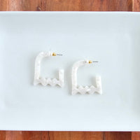 Ghost Hoops - Cream
